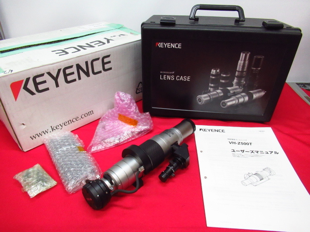 KEYENCE キーエンス VH-Z500R 高解像度ズームレンズ 1回使用 収納ケース付き 管理6J0425A-I4の画像1