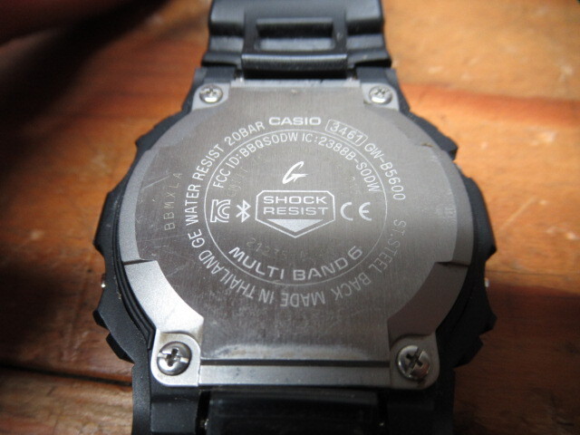 CASIO カシオ G-SHOCK GW-B5600 電波ソーラー 腕時計 電波時計 管理6k0424E-YPの画像4
