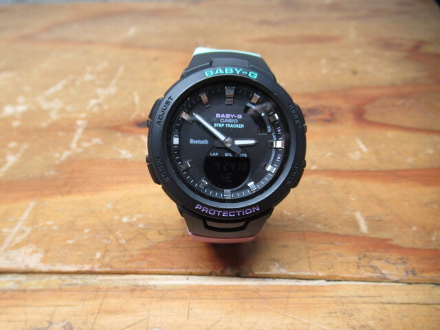 CASIO カシオ BABY-G BSA-B100 Bluetooth 腕時計 レディース 管理6k0424F-YPの画像1