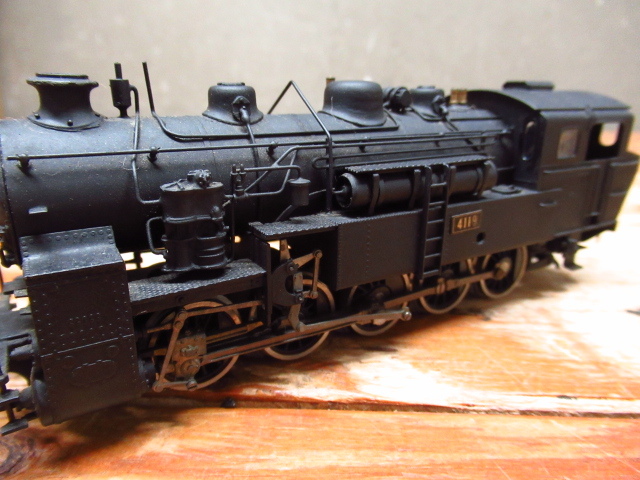 マイクロキャスト水野？ 国鉄 4110形 4119号機 蒸気機関車 鉄道模型 HOゲージ 管理6J0426J-R1の画像3