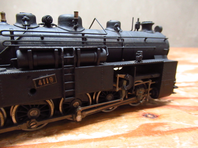 マイクロキャスト水野？ 国鉄 4110形 4119号機 蒸気機関車 鉄道模型 HOゲージ 管理6J0426J-R1の画像8