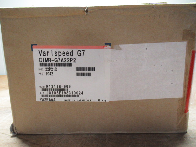 ヤスカワ YASKAWA インバータ Varispeed G7 CIMR-G7A22P2 管理6M0421A-I4_画像7