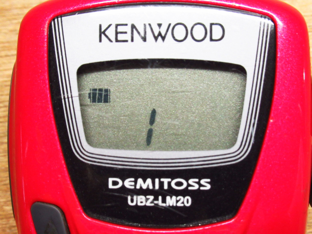 2 шт. комплект KENWOOD Kenwood UBZ-LM20 DEMITOSS 20ch особый электроэнергия машина приемопередатчик управление 6X0423E-D1