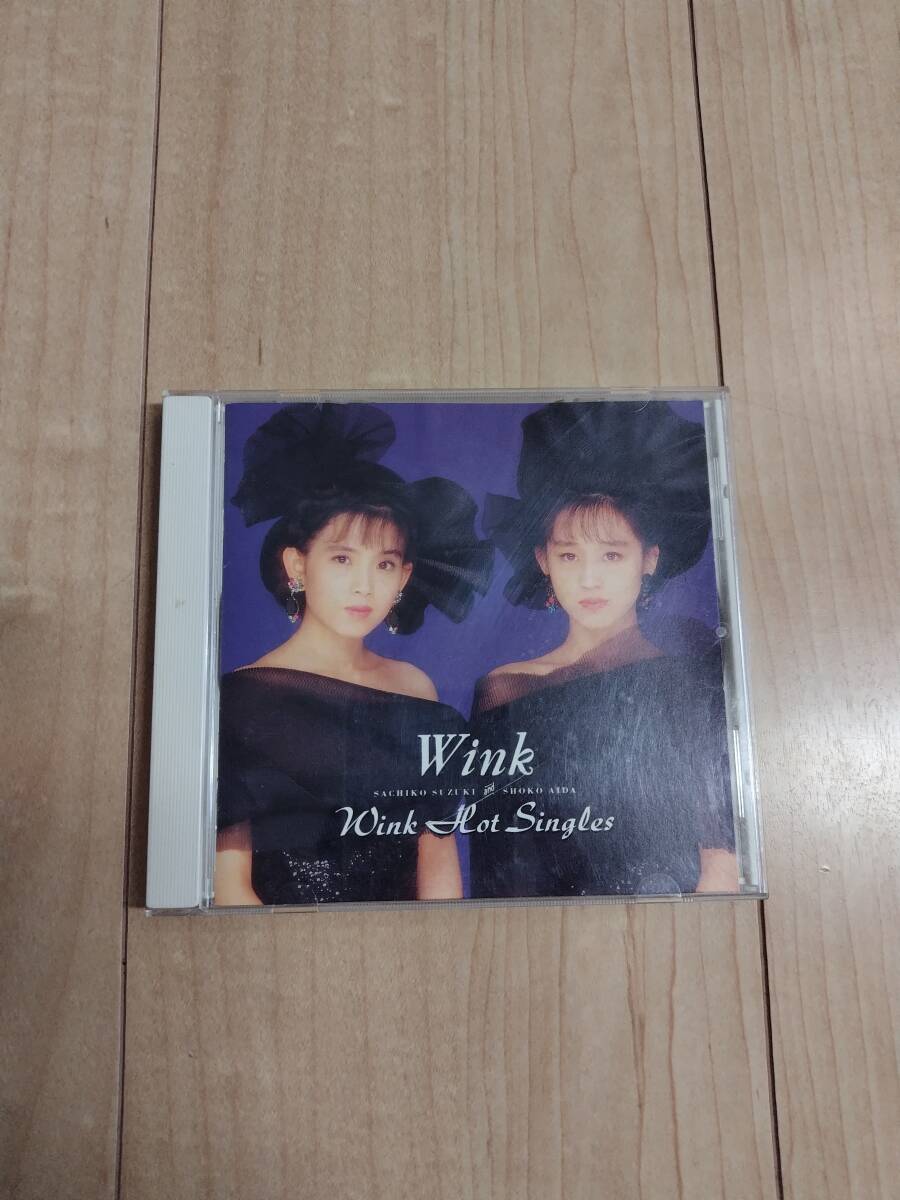 wink hot singles ウインク 中古CD 昭和歌謡 送料180円 の画像1
