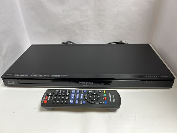  Panasonic Panasonic Blue-ray disk player DMP-BD77-K 2012 year made operation goods condition good remote control attaching 