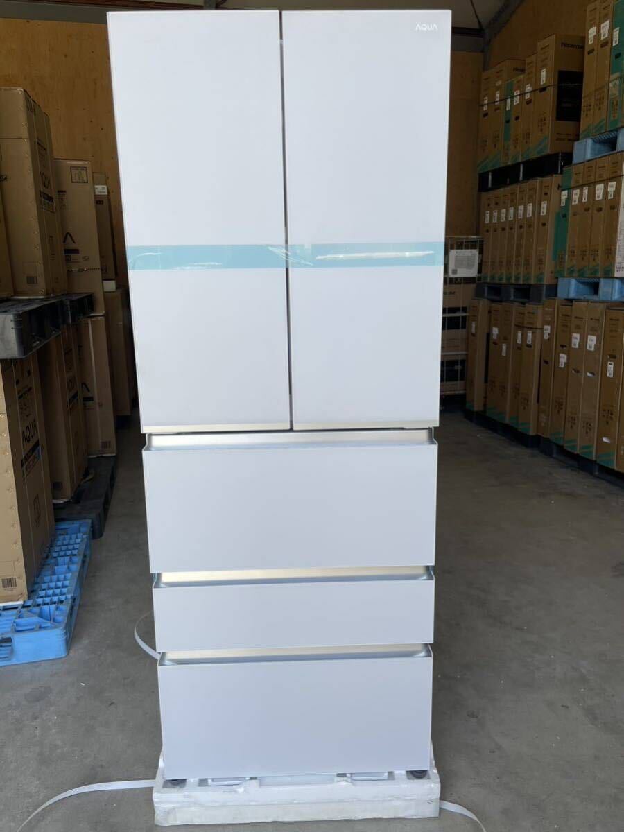 【未使用 展示品】アクア冷蔵庫 AQR-TXA50N(W) マットクリアホワイトの画像1