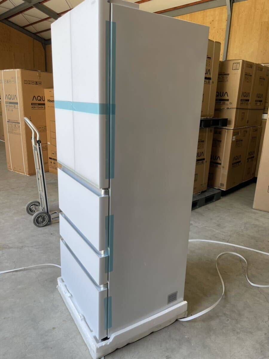 【未使用 展示品】アクア冷蔵庫 AQR-TXA50N(W) マットクリアホワイトの画像4