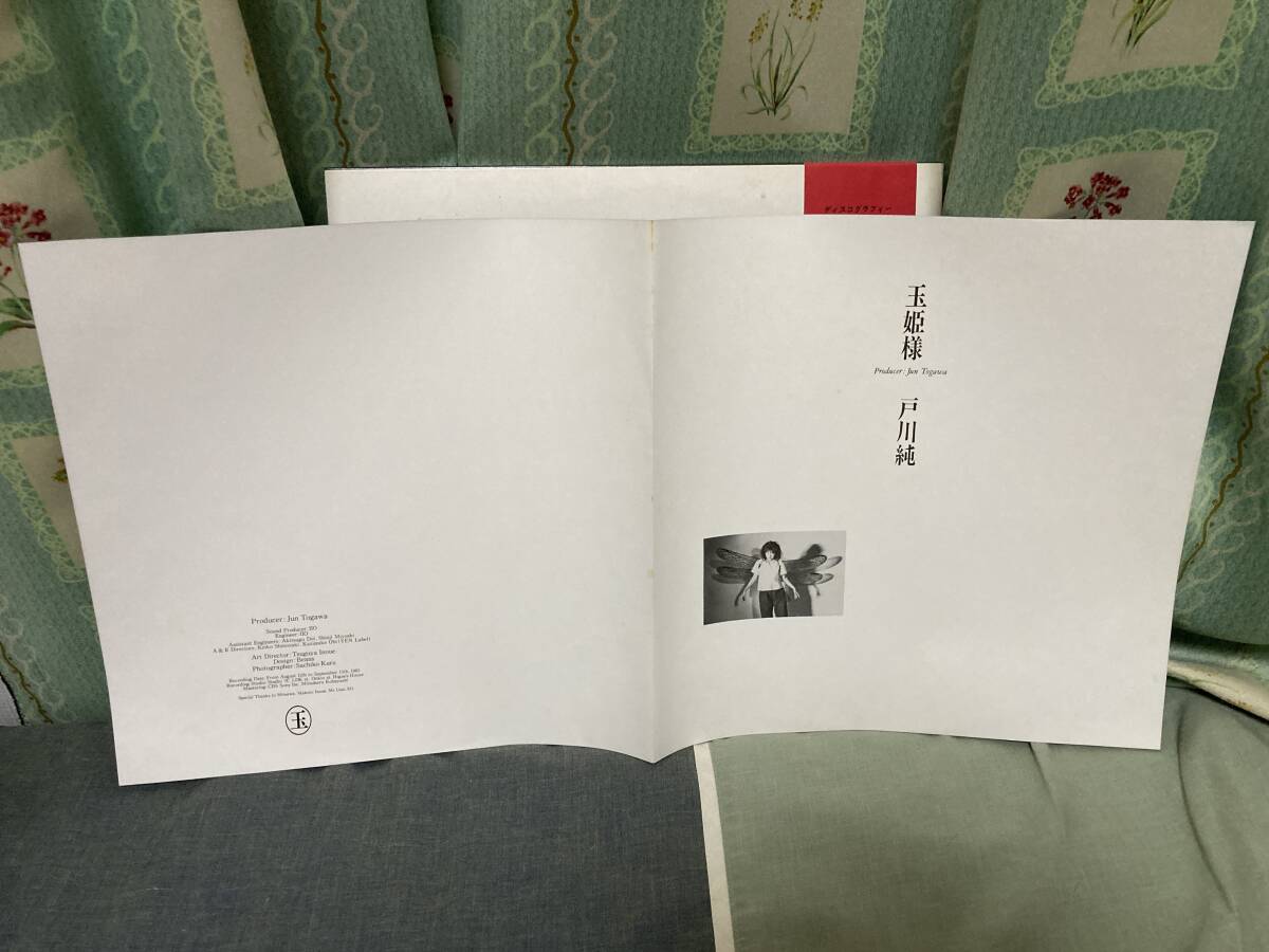  record Togawa Jun | sphere . sama,YLR28014, Alpha * record, obi equipped, Togawa Jun. First album, jacket . lyric sheet . light . some stains equipped 