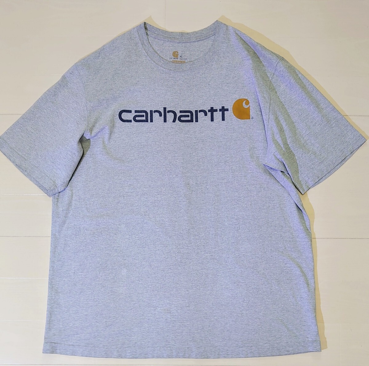 Carhartt★カーハート 両面プリント ロゴ Tシャツ XL ビッグサイズ！_画像1