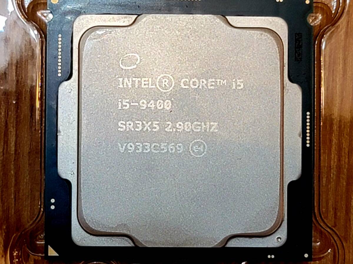 ★CPU intel i5-9400 BOX 3.00GHz【動作確認済み】_画像2