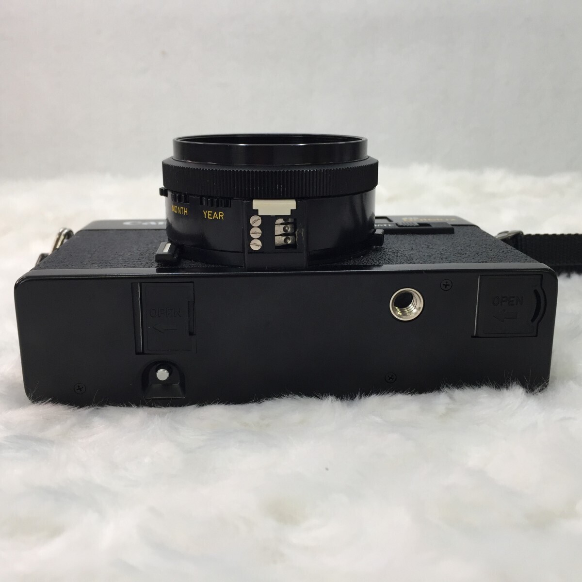 Canon A35 Datelux キヤノン A35 デートルクス レンズシャッター式 フィルムカメラ ストロボ内蔵 ストラップ付 ジャンク品 ／ 05-00984の画像4