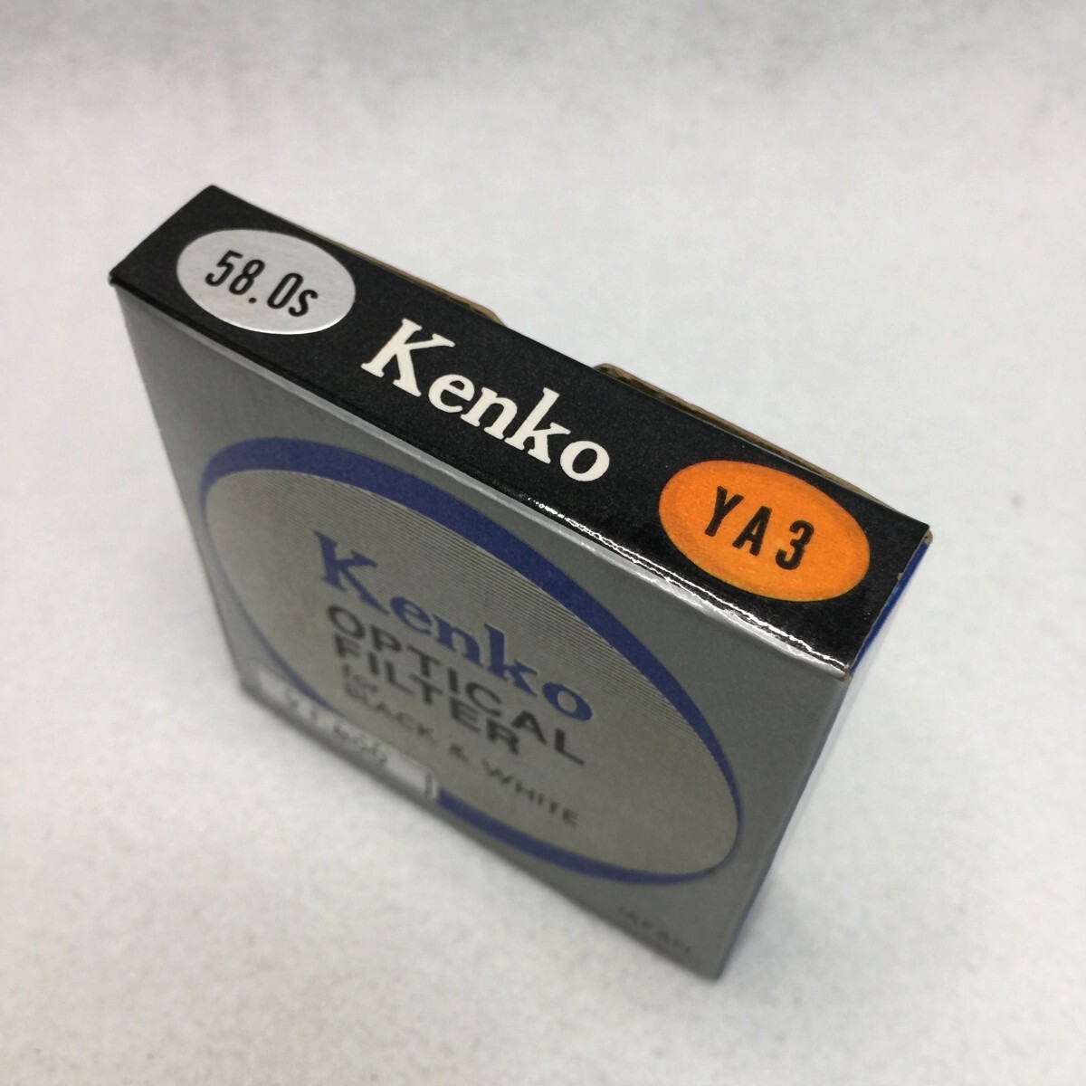 Kenko SO56.2 φ58 YA3 ケンコー 58mm径 ねじ込み式 オレンジフィルター 白黒写真用 強コントラスト 外箱・説明書付 現状品 ／ 04-00673_画像7