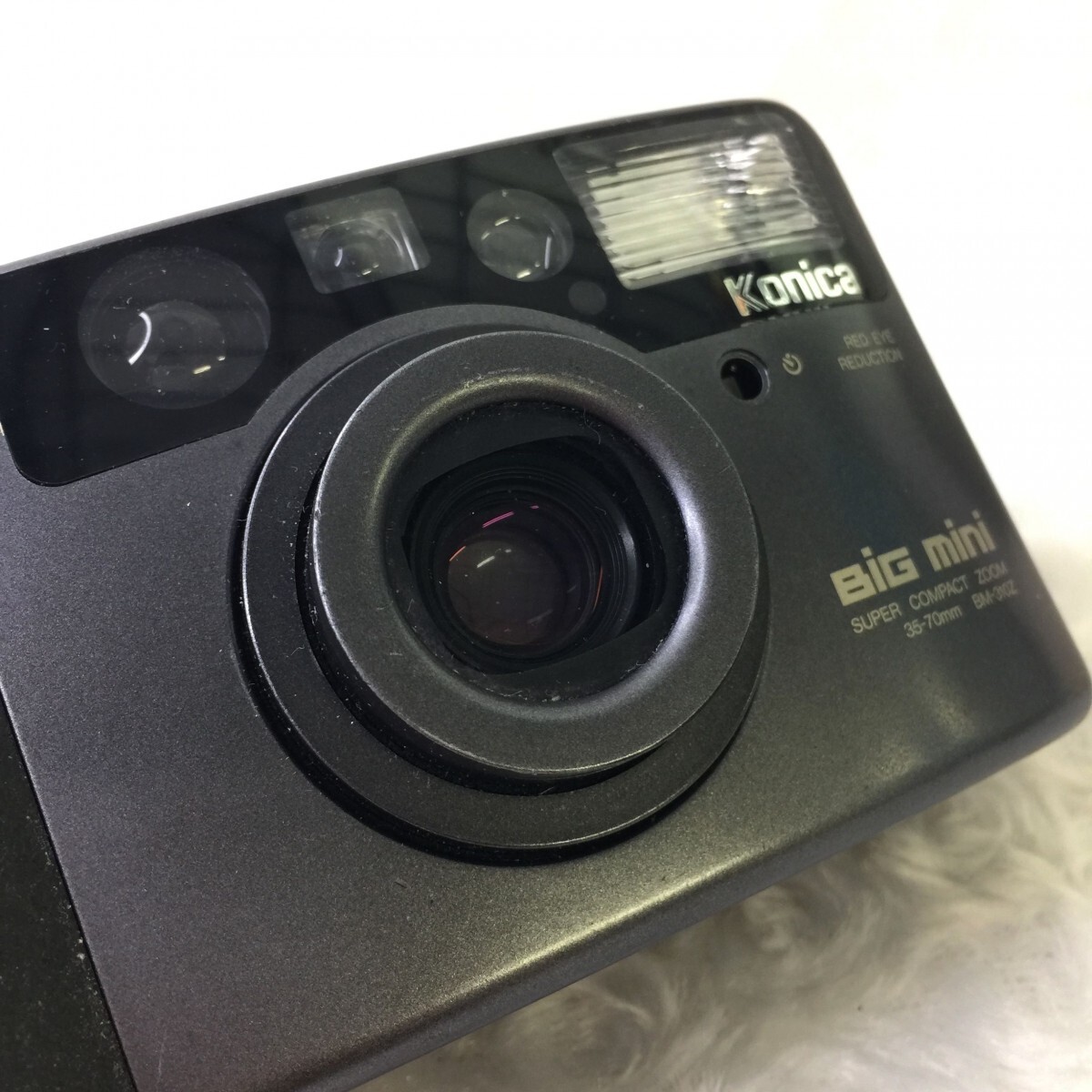 Konica BiG mini ZOOM BM-310Z コニカ ビッグミニズーム 35mmフィルムカメラ ズームコンパクト ストロボ内蔵 ジャンク品 ／ 05-01056_画像9