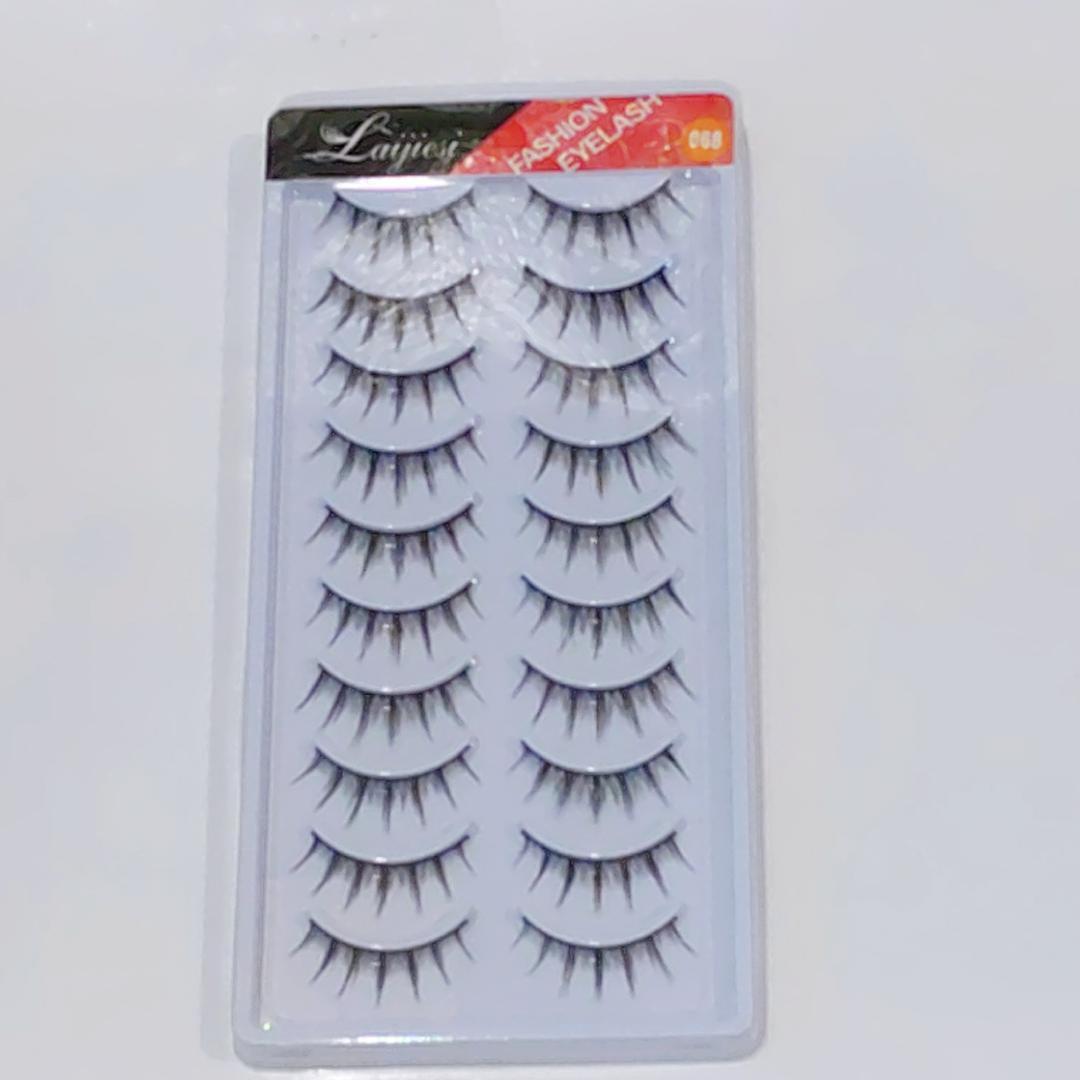 10 pair pack eyelashes extensions eyelashes extensions 068 sweet cute 