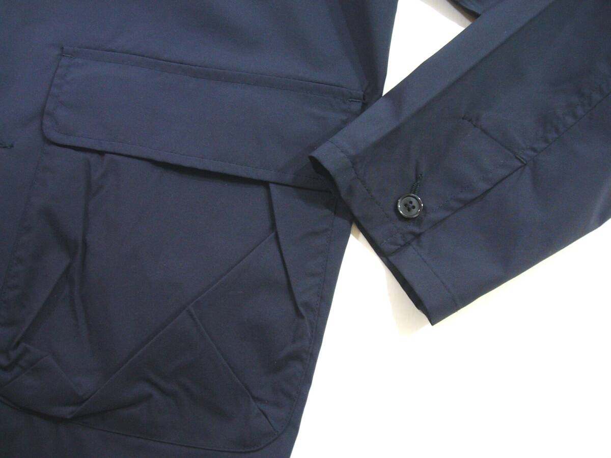 新品 春夏 ユナイテッドアローズ カジュアル テーラードジャケット M 紺 ネイビー ストレッチ UNITED ARROWS GLRの画像3