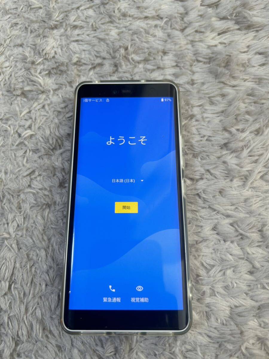 Android スマートフォン 楽天ハンド5G ホワイト Rakuten Hand 5G Usage frequency is low, relatively clean, no screen cracks.の画像1