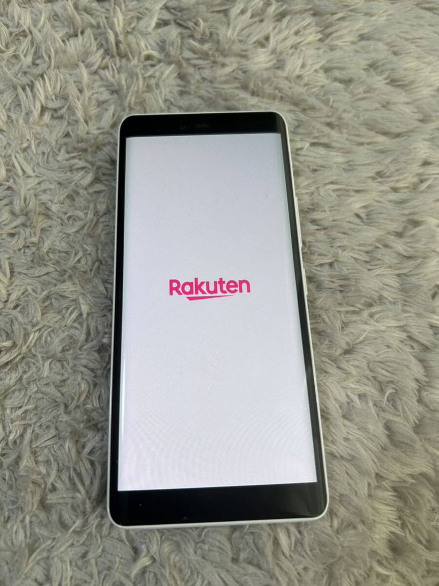 Android スマートフォン 楽天ハンド5G ホワイト Rakuten Hand 5G Usage frequency is low, relatively clean, no screen cracks.の画像5