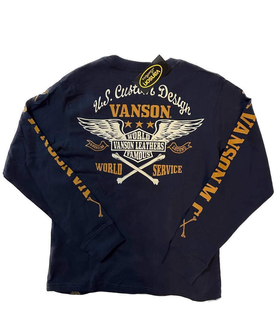 新品VANSONバンソン ロンTシャツ XXLサイズの画像2