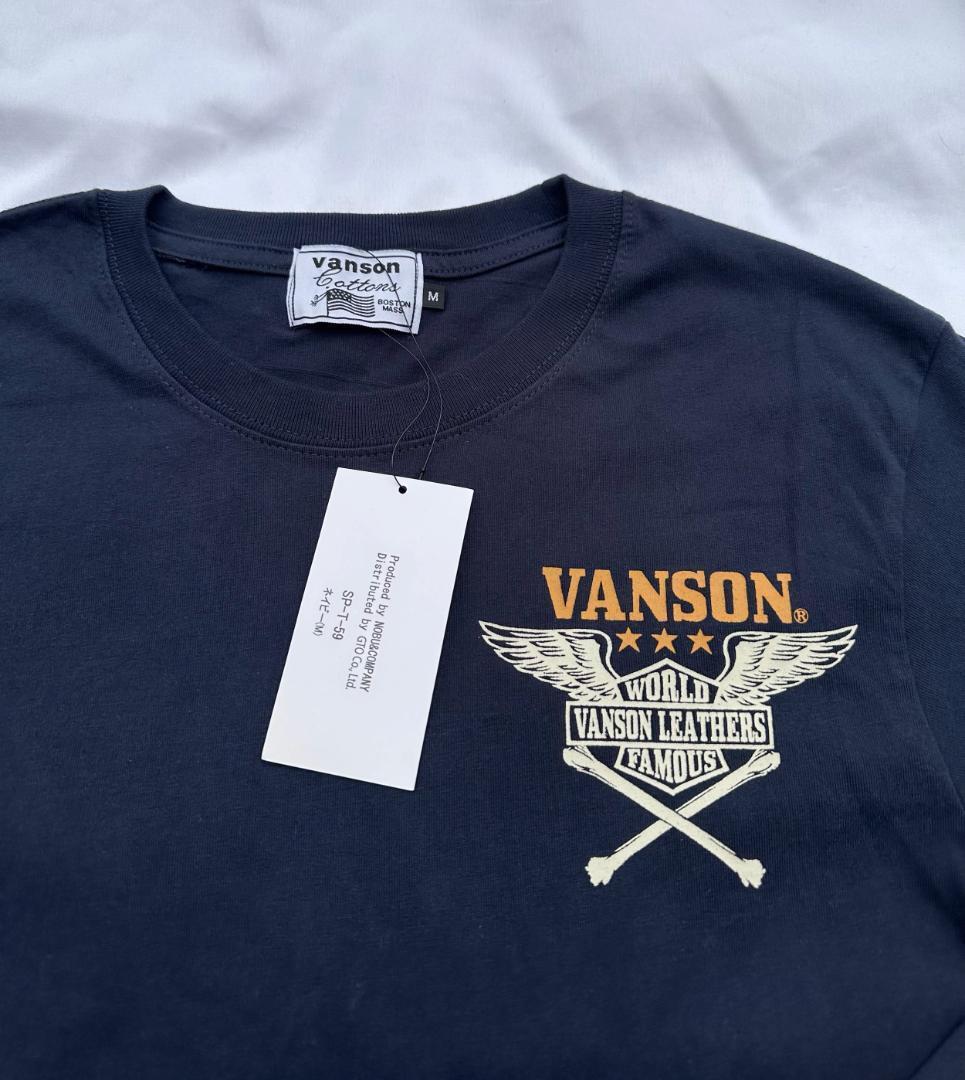 新品VANSONバンソン ロンTシャツ XXLサイズの画像3