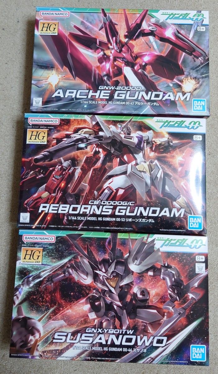 アルケーガンダム リボーンズガンダム スサノオ セット アルケーガンダム リボーンズガンダム スサノオ セット