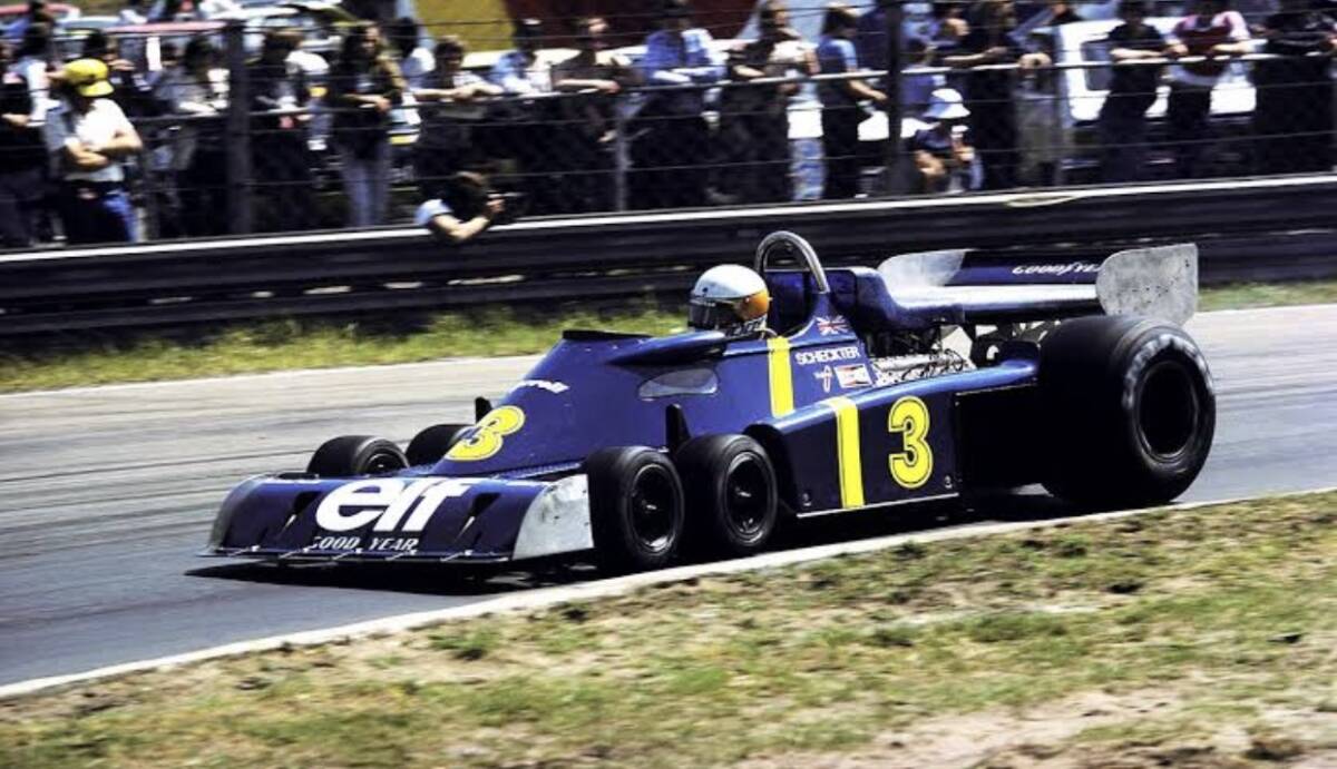 1/43 Elf Team Tyrrell P34 1976 Jody Sheckter #3 ◆ 3位 1976 FIA F1 World Championship ◆ Ford Cosworth DFV V8の画像8