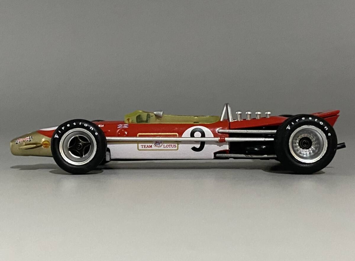 1/43 Gold Leaf Team Lotus 49B Graham Hill #9 Monaco Grand Prix ◆ 1位 1968 FIA F1 World Championship ◆ ロータス グラハム ヒル_画像6