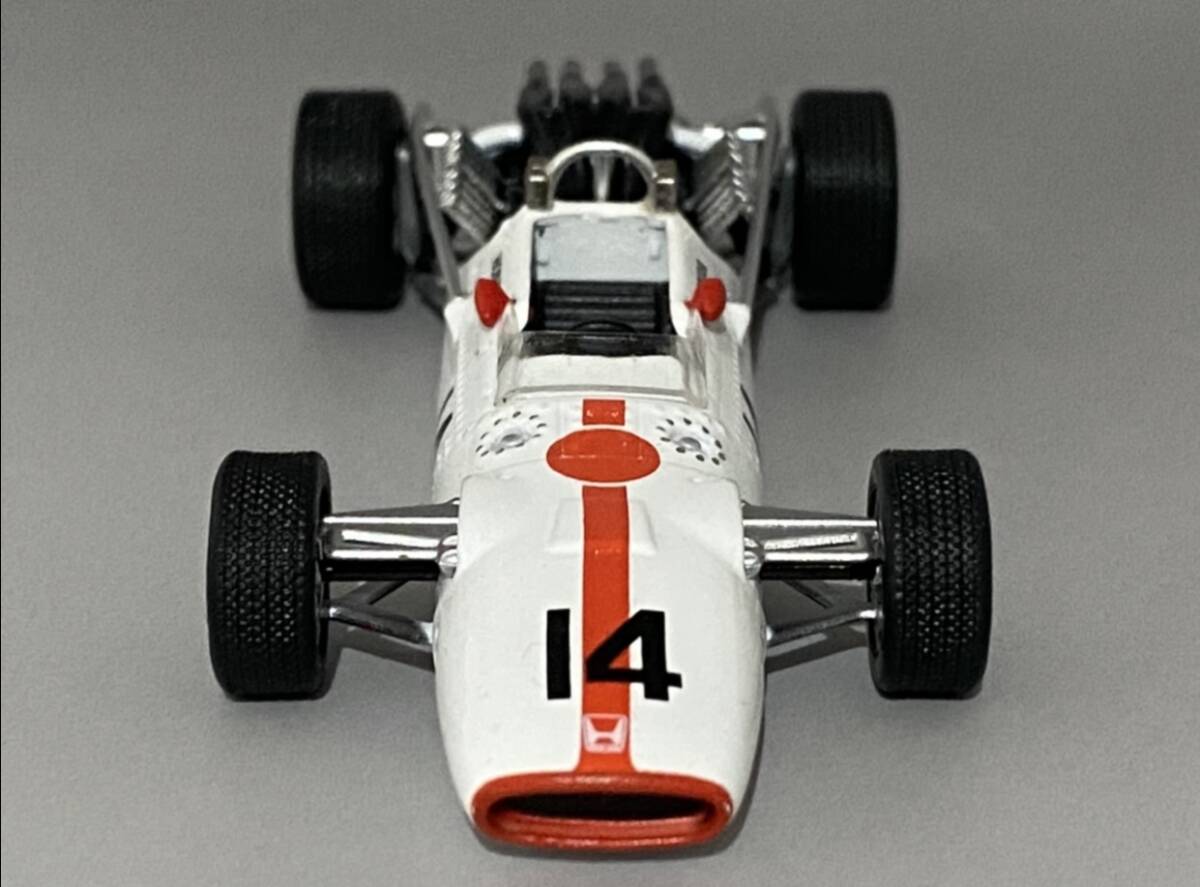 1/43 Honda RA300 1967 John Surtees #14 ◆ 1位 1967 Italian Grand Prix - Monza ◆ ホンダ RA273E 2991cc V12 - DeAgostini_画像5