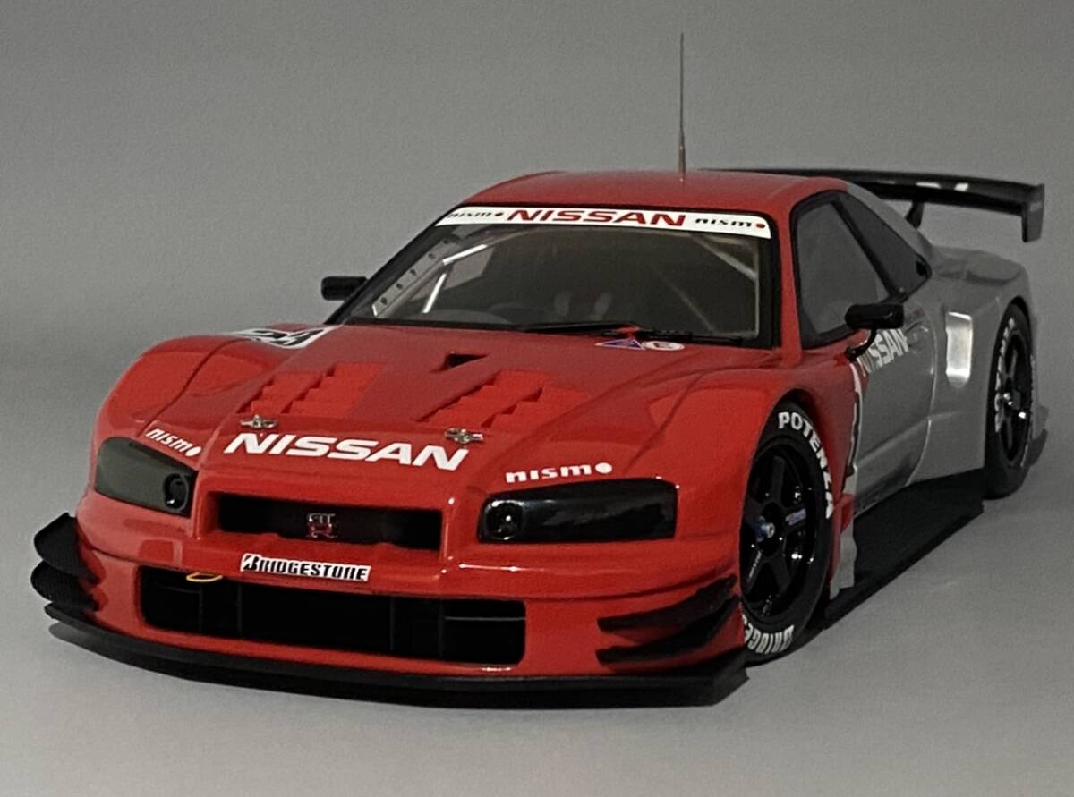 AUTOart 1/18 Nissan Skyline NISMO GT-R R34 2003 JGTC Test Car ◆ 日産 スカイライン GT-R JGTC 2003 テストカー(R34)