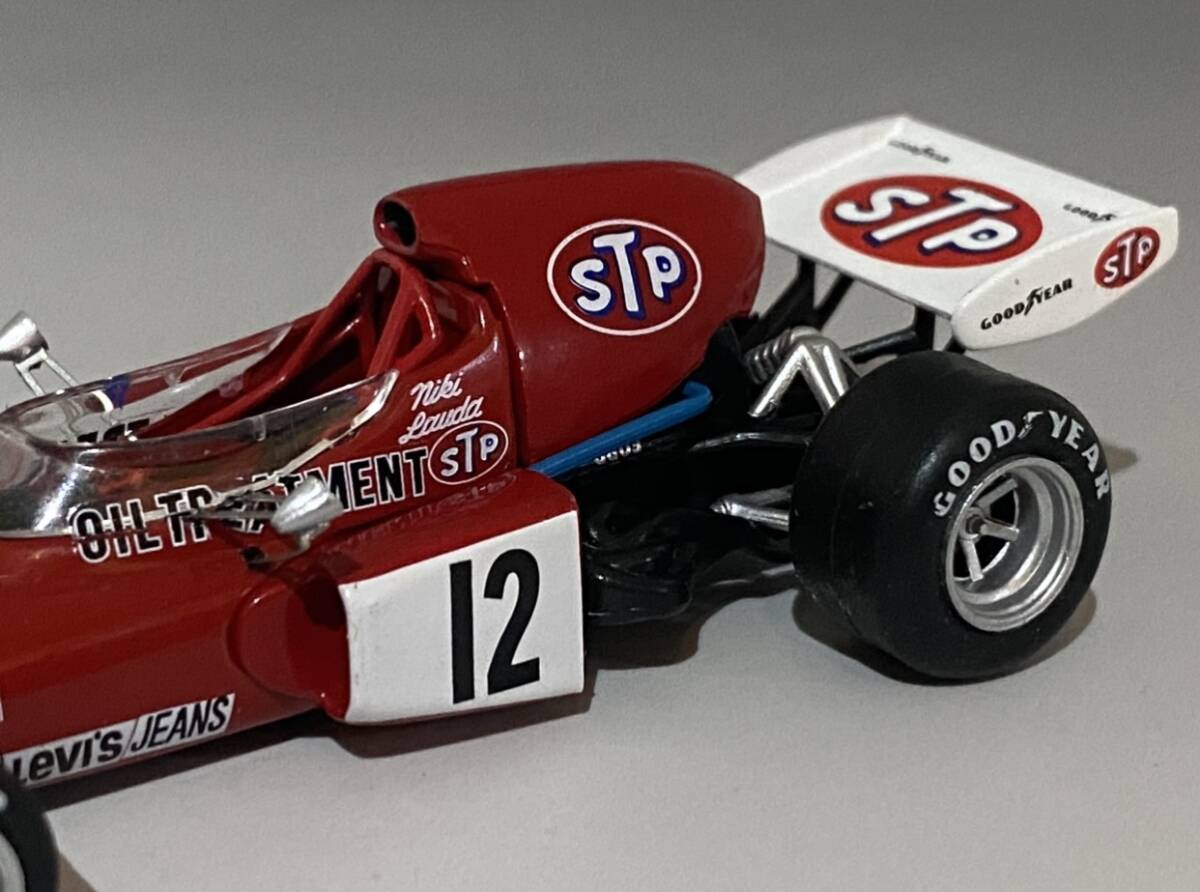 レア 1/43 F1 STP March 721X Ford-Cosworth #12 Belgium Grand Prix ◆ Niki Lauda - 1972 Debut Formula One Season ◆ ニキ ラウダの画像8