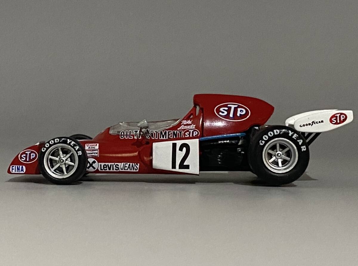 レア 1/43 F1 STP March 721X Ford-Cosworth #12 Belgium Grand Prix ◆ Niki Lauda - 1972 Debut Formula One Season ◆ ニキ ラウダの画像6