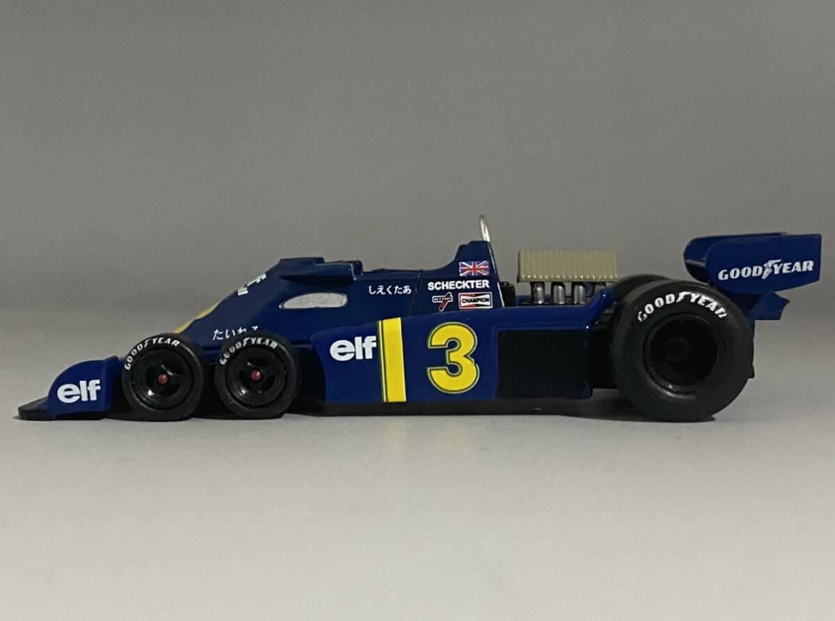 1/43 Elf Team Tyrrell P34 1976 Jody Sheckter #3 ◆ 3位 1976 FIA F1 World Championship ◆ Ford Cosworth DFV V8_画像5
