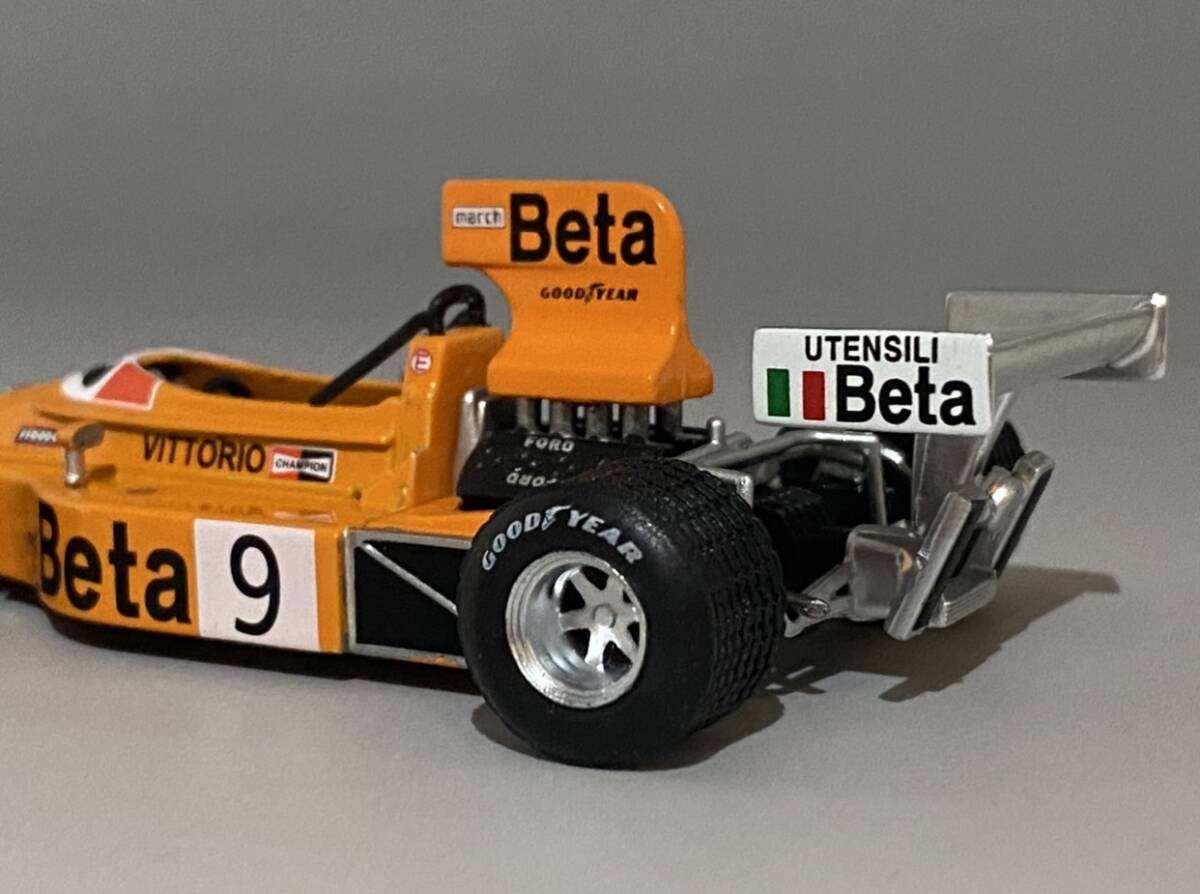 1/43 F1 March 751 Vittorio Brambilla #9 ◆ Winner 1975 Austrian Grand Prix ◆ Ford Cosworth DFV 3.0 V8 ヴィットリオ ブランビッラ_画像8