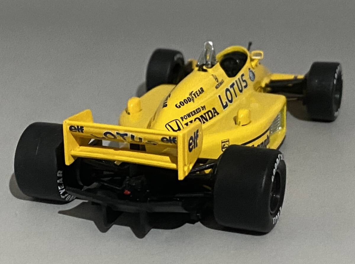 1/43 F1 Camel Team Lotus Honda 99T 1987 Satoru Nakajima #11 ◆ 12位 1987 FIA Formula One World Championship ◆ ロータス 中嶋 悟_画像4