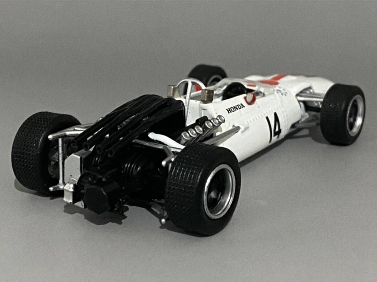 1/43 Honda RA300 1967 John Surtees #14 ◆ 1位 1967 Italian Grand Prix - Monza ◆ ホンダ RA273E 2991cc V12 - DeAgostini_画像4