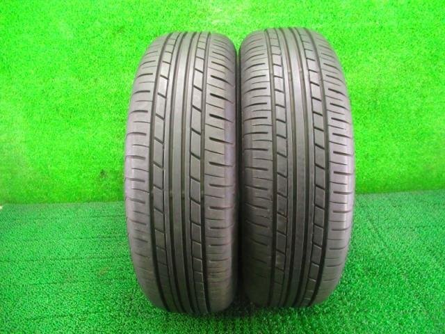 ★送料着払い★ 185/65R15 YOKOHAMA ECOS ES31 2020年製 8～9部山 2本 アクア プリウス イスト ノート フリード ティーダ 　【送料着払】_画像2