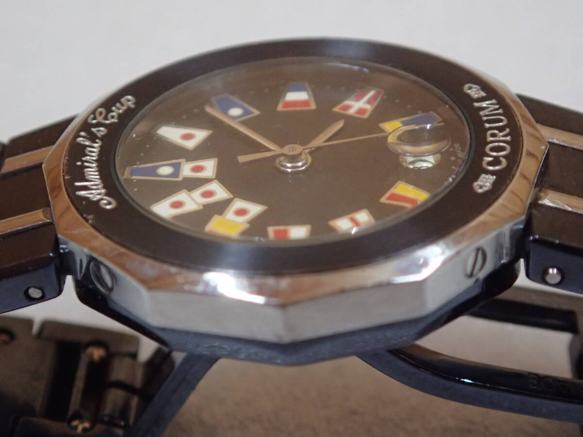  Corum Admiral z cup lady's USED