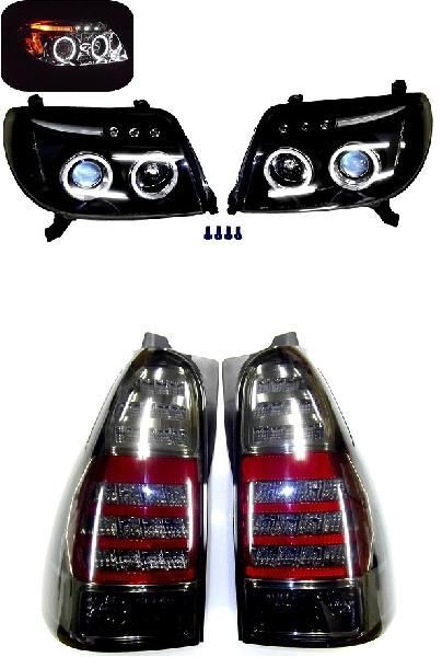 ハイラックス サーフ 21 210 215 前期 LED フロント ヘッドライト & テールランプ RZN215W TRN215W VZN215W KDN215W_画像1