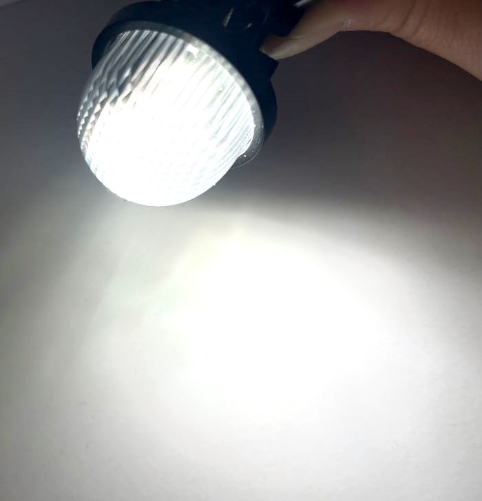 スズキ アルトワークス LED ナンバー 灯 1個 レンズ 一体型 リア ライセンスプレート ランプ HA12S HA22S HA36S 35910-75F22 35910-75F61_画像2