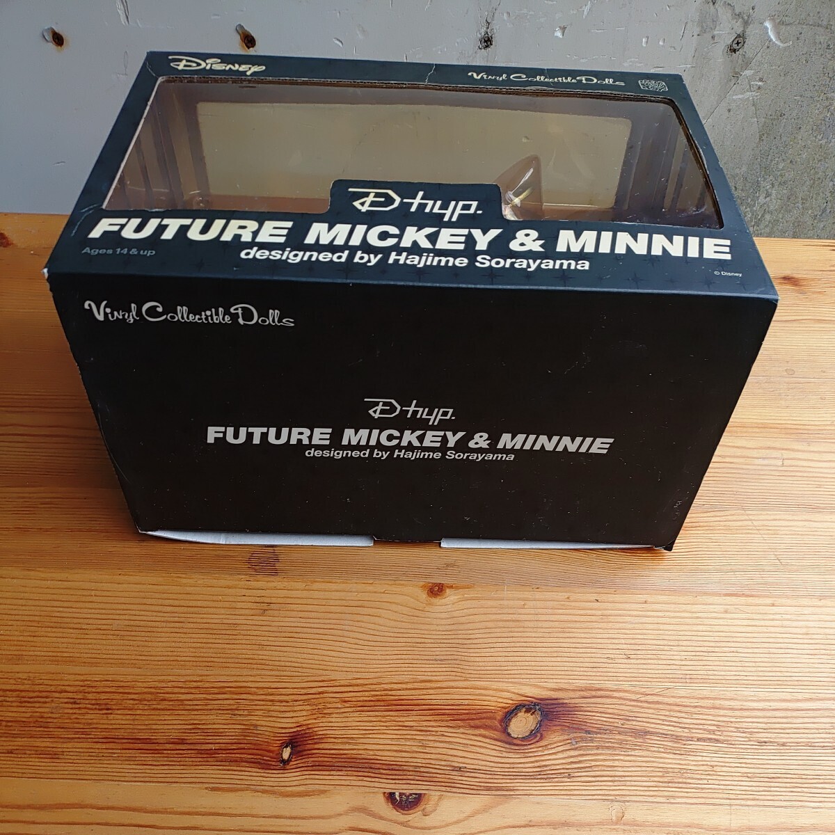 未開封　メディコムトイ VCD FUTURE MICKEY&MINNIE Hajime sorayama フューチャーミッキー&ミニー 2004製 _画像6