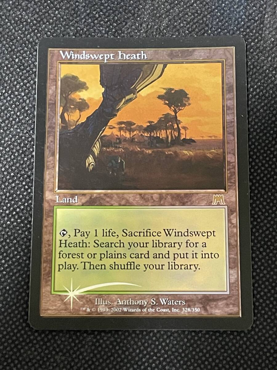 ★MTG★オンスロート 吹きさらしの荒野/Windswept Heath★Foil★語1枚_画像1