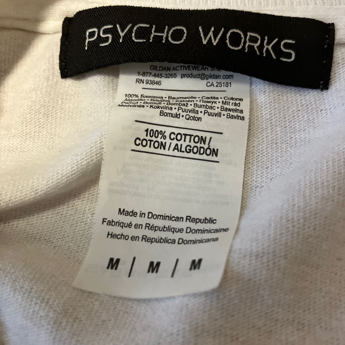 未使用品 PSYCHO WORKS 半袖 Tシャツ (240428)_画像8
