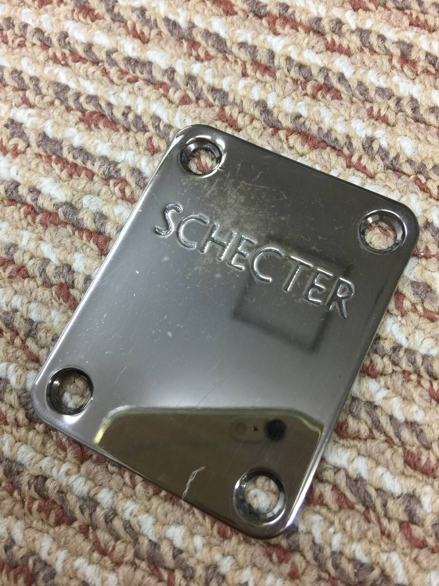 SCHECTER ネックジョイントプレートです。の画像2