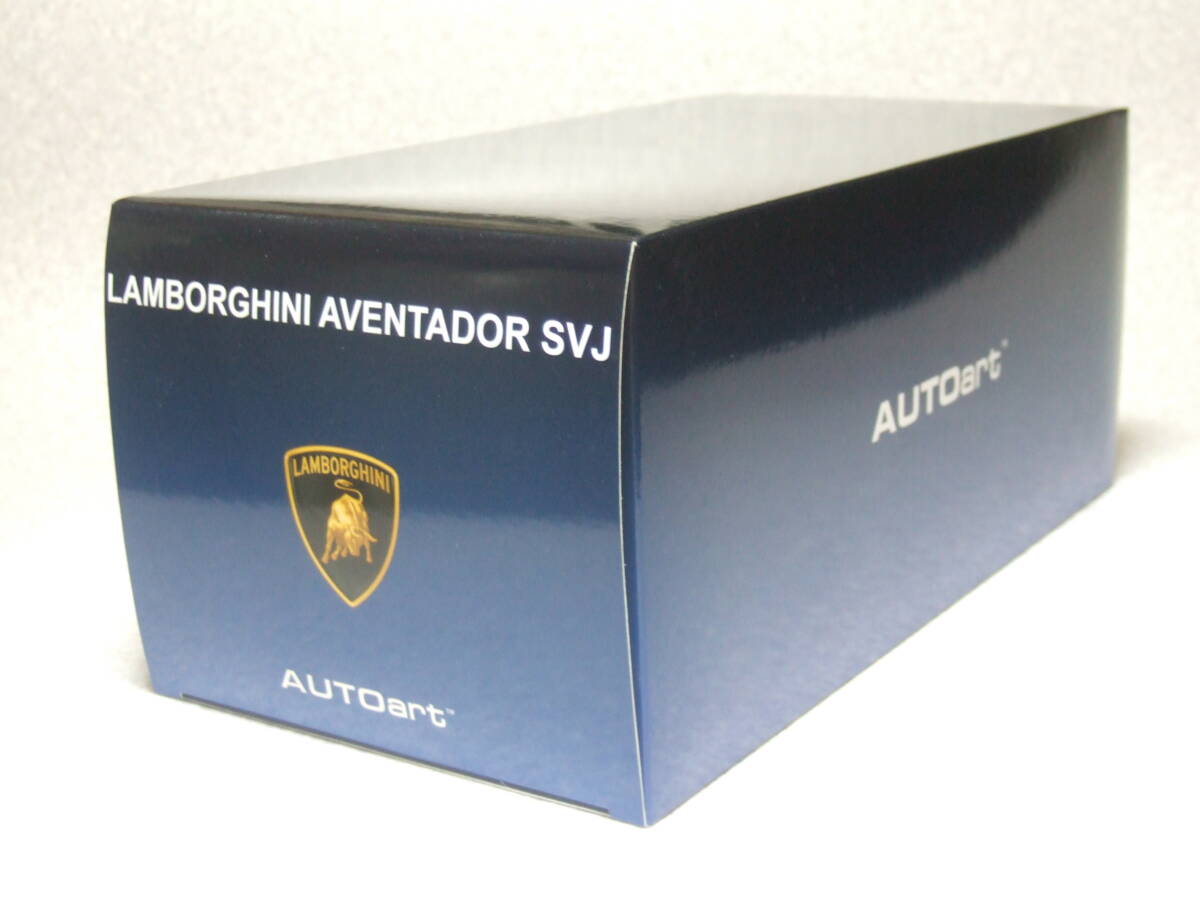 AUTOart 1/18 Lamborghini Aventador SVJ Blu Glauco/Solid Blue アヴェンタドール ターコイズブルー！の画像7