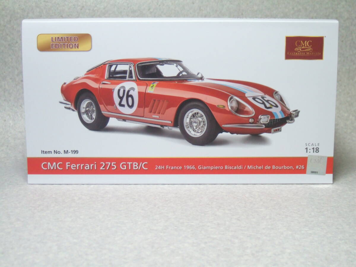 CMC Ferrari 275 GTB/C, 24H France 1966 Biscaldi/Bourbon-Parme #26 ルマン フェラーリ ！の画像10