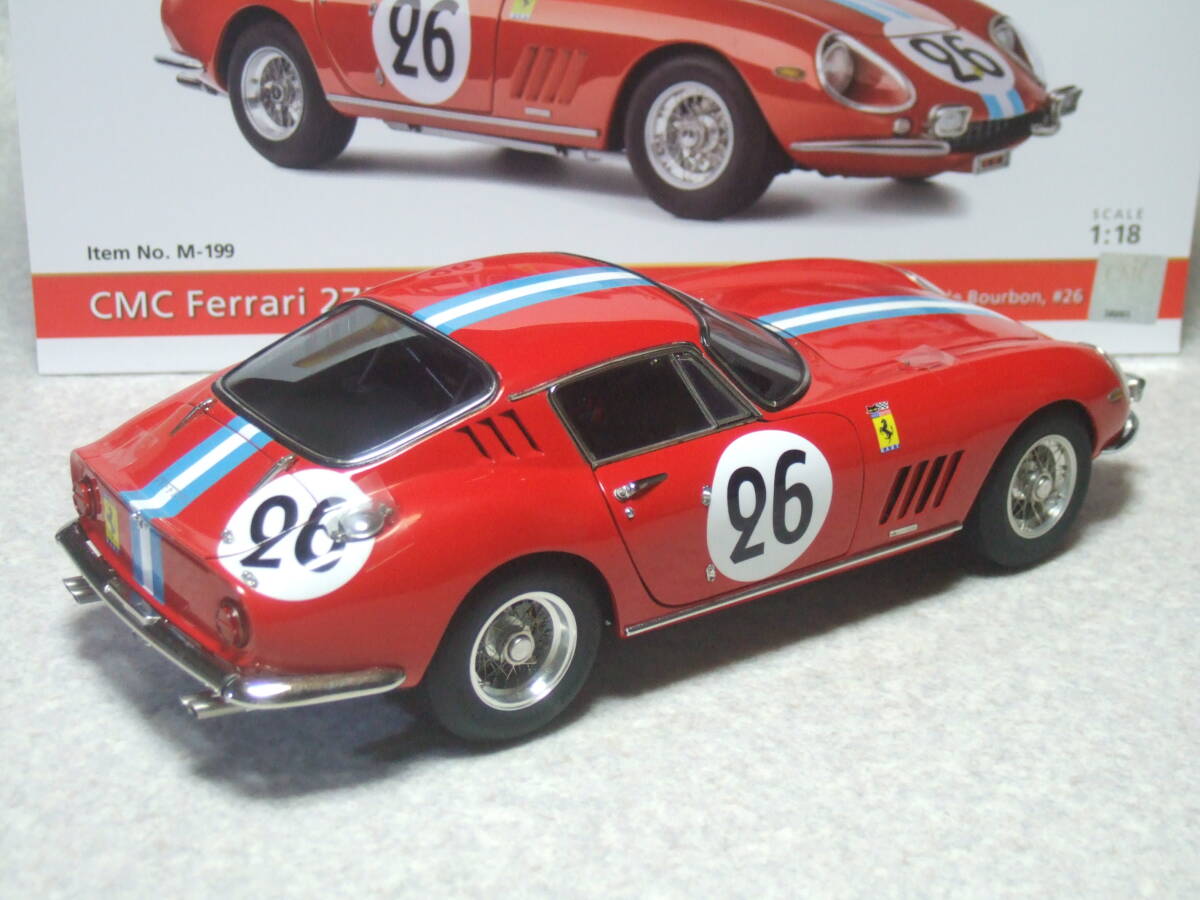 CMC Ferrari 275 GTB/C, 24H France 1966 Biscaldi/Bourbon-Parme #26 ルマン フェラーリ ！の画像3