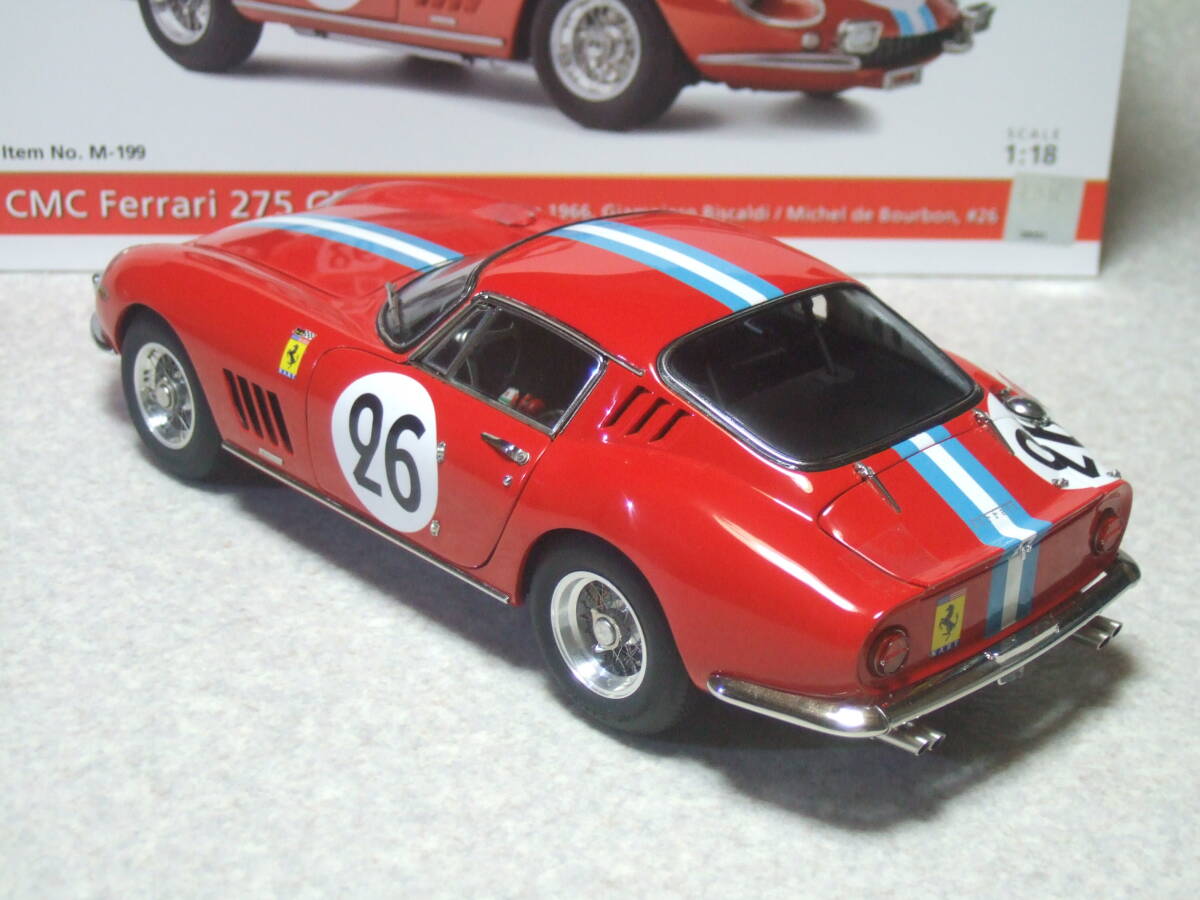 CMC Ferrari 275 GTB/C, 24H France 1966 Biscaldi/Bourbon-Parme #26 ルマン フェラーリ ！の画像4