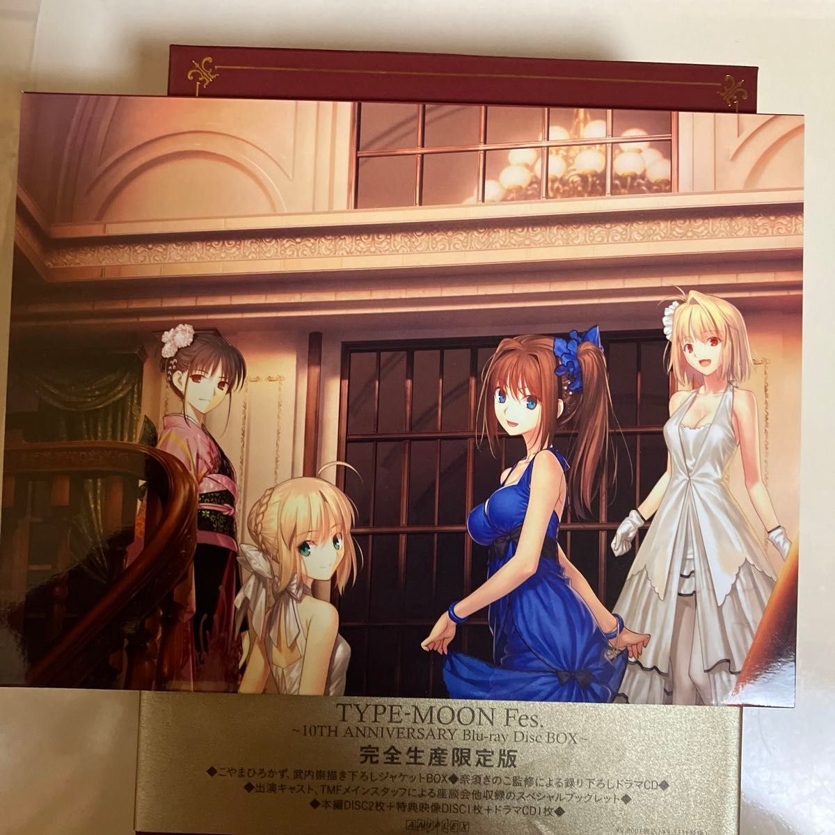 セット TYPE-MOON Fes 10TH ANNIVERSARY Blu-ray 完全生産限定版 セット TYPE-MOON Fes 10TH ANNIVERSARY Blu-ray 完全生産限定版