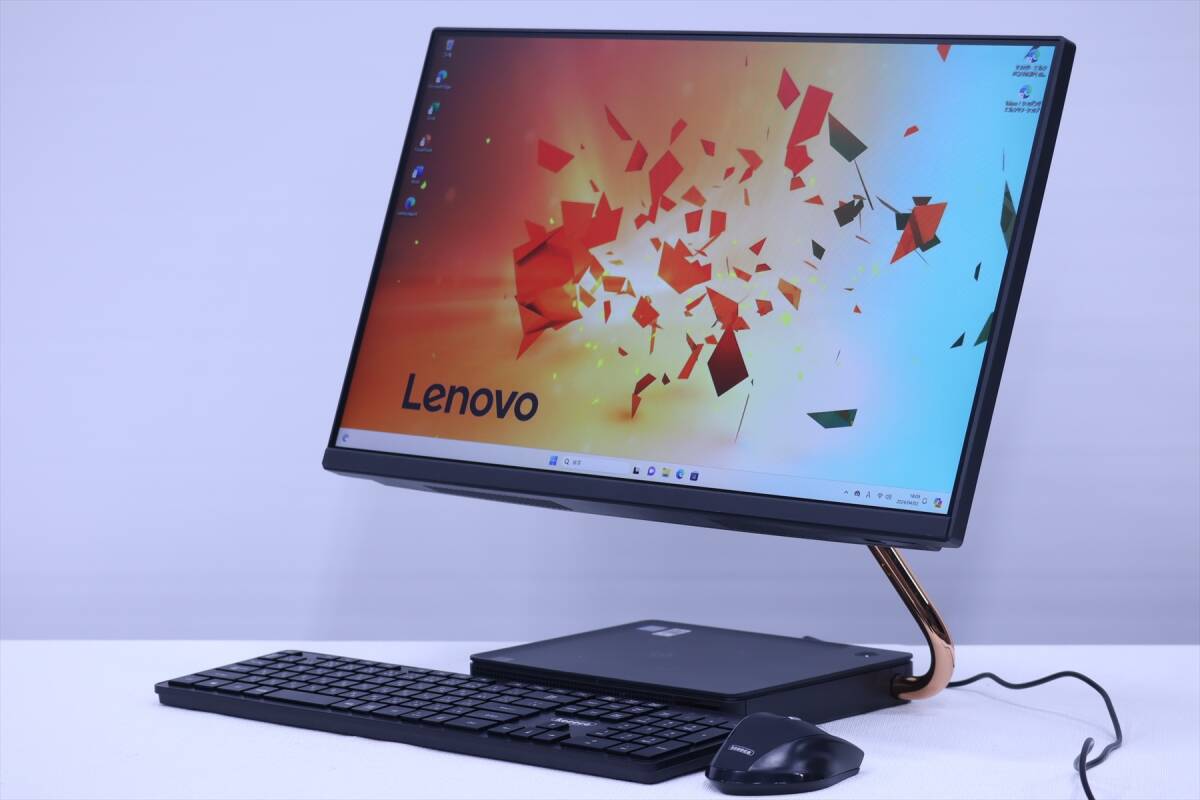 【即配】Windows11 Office2021 新品大容量SSD搭載！狭額縁スタイリッシュPC！IdeaCentre A540 i5-9400T RAM8G SSD512G 23.8FHD-IPS