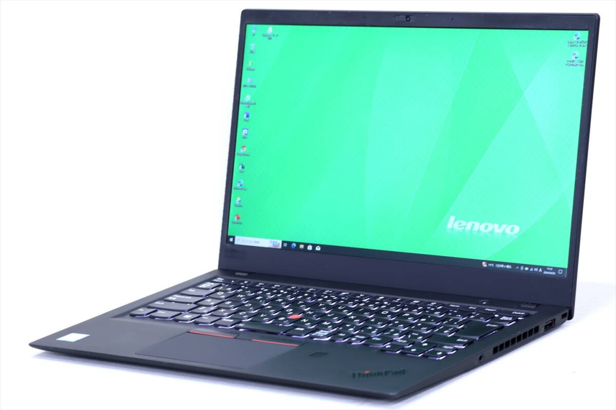 【即配】バッテリー良好!Office2021搭載!薄型軽量スタイリッシュPC!ThinkPad X1 Carbon Gen6 i5-8250U RAM8GB SSD256GB 14.0FHD Win10