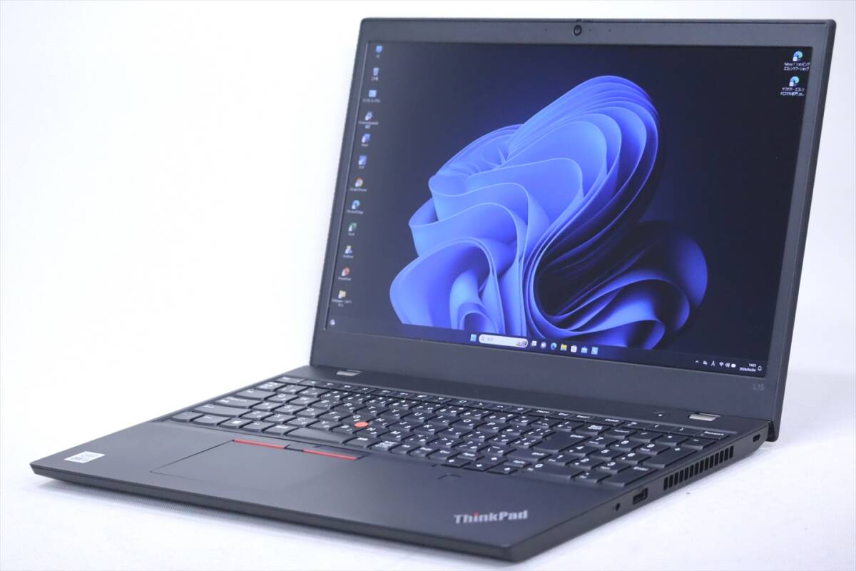 【1円～】2021年モデル！バッテリー良好！Windows11 Office2021搭載！ThinkPad L15 Gen1 i5-10210U RAM8G SSD256G 15.6FHD Wi-Fi6の画像1